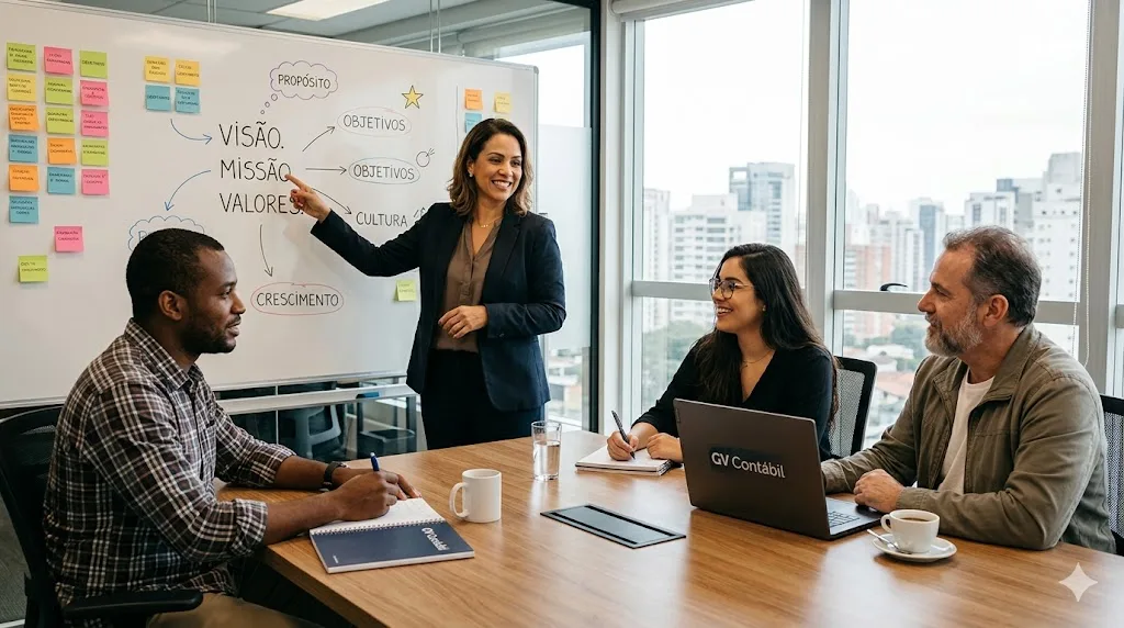 visão missão e valores